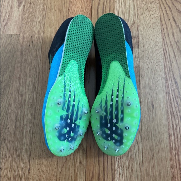 New Balance MD 500 Men’s Blue/Neon/ Black Track Running Spikes Shoes main image 4